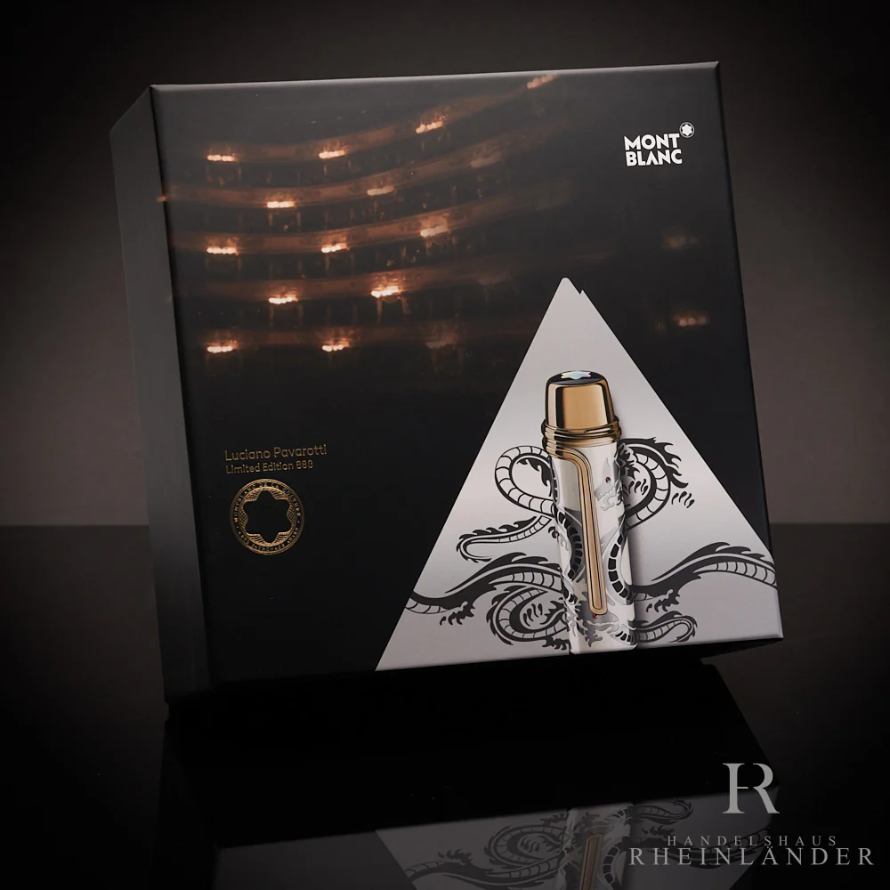 Montblanc Patron of Art 888 Edition 2015 Luciano Pavarotti Fountain Pen 111674 - Image 10