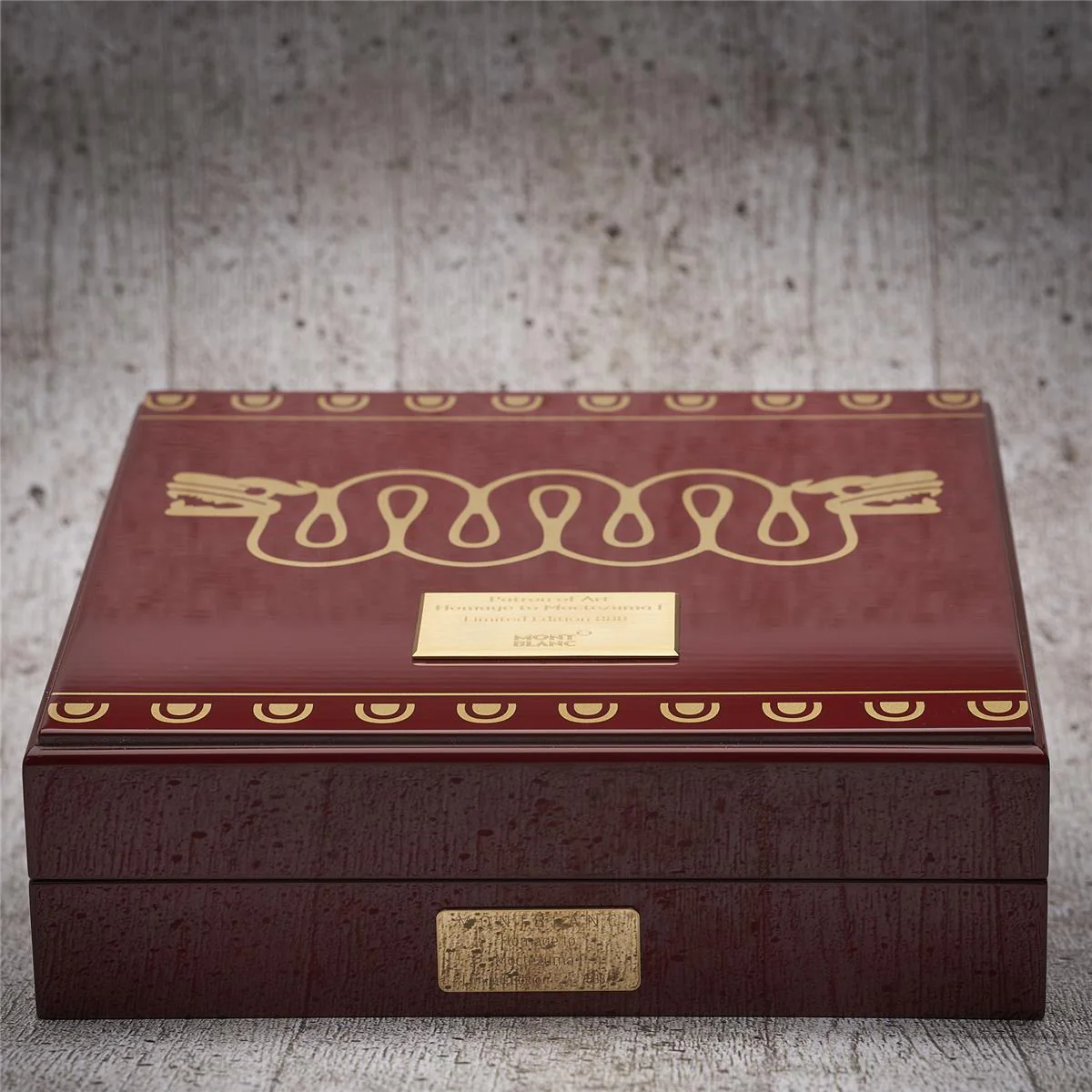 Montblanc Patron of Art Moctezuma Limited Edition 888 Fountain Pen ID 125468 OVP - Image 11