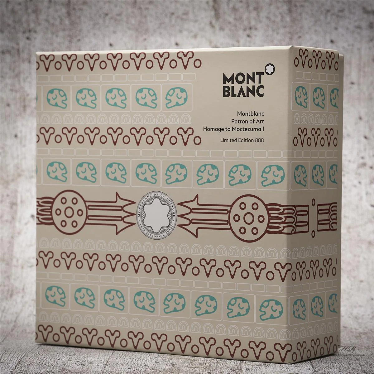 Montblanc Patron of Art Moctezuma Limited Edition 888 Fountain Pen ID 125468 OVP - Image 12