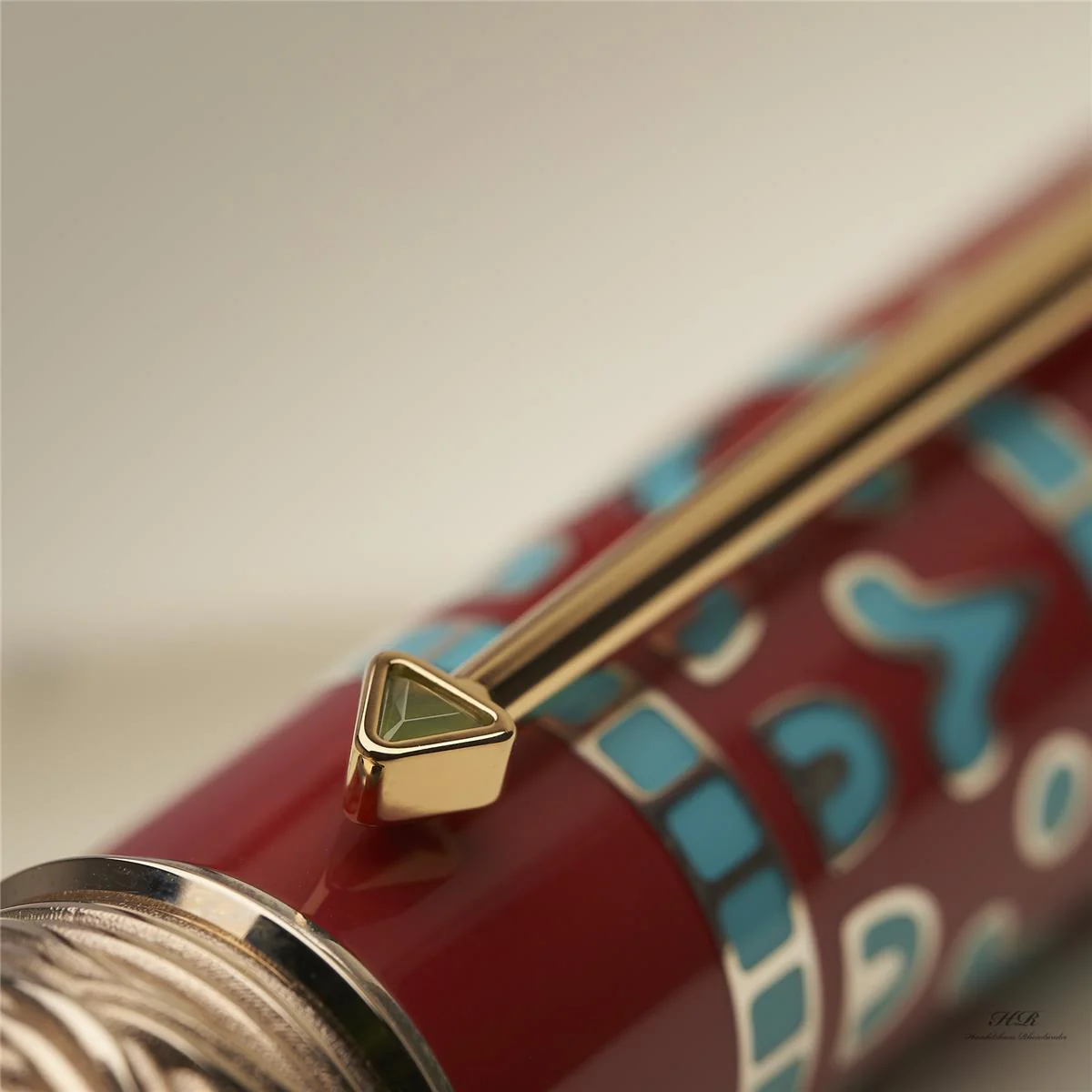 Montblanc Patron of Art Moctezuma Limited Edition 888 Fountain Pen ID 125468 OVP - Image 5