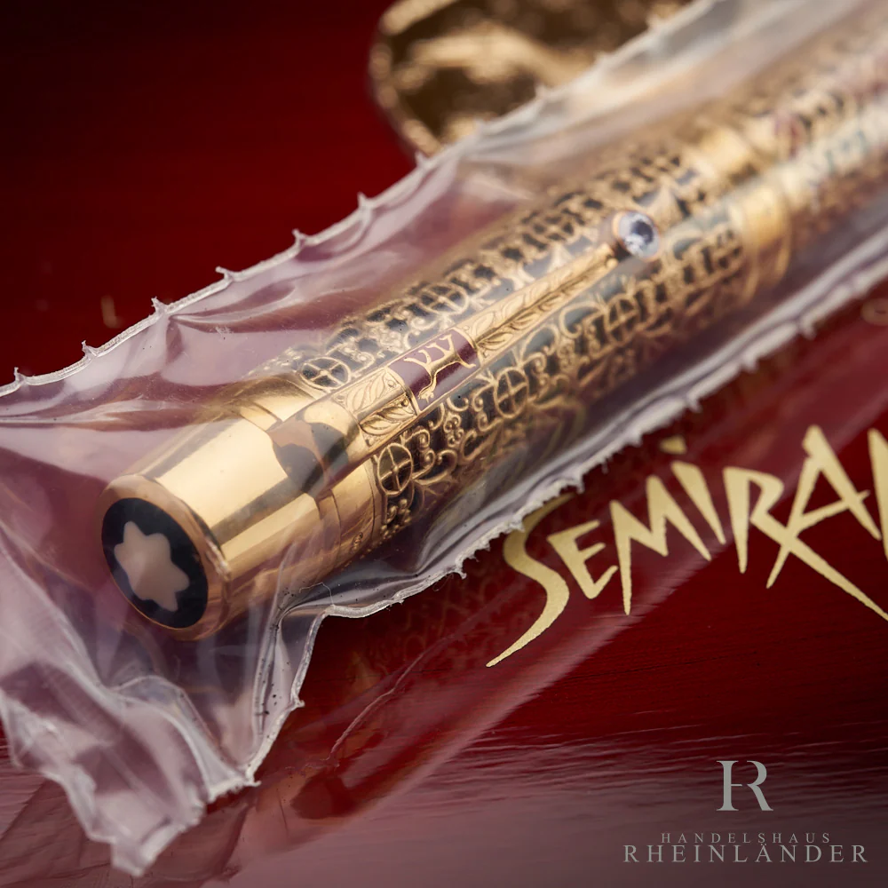 Montblanc Patron of Art Limited Edition 888 Semiramis 1996 Fountain Pen ID 28625 - Image 3