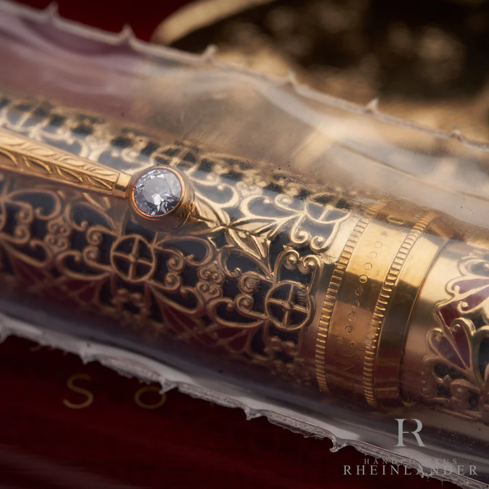 Montblanc Patron of Art Limited Edition 888 Semiramis 1996 Fountain Pen ID 28625 - Image 4
