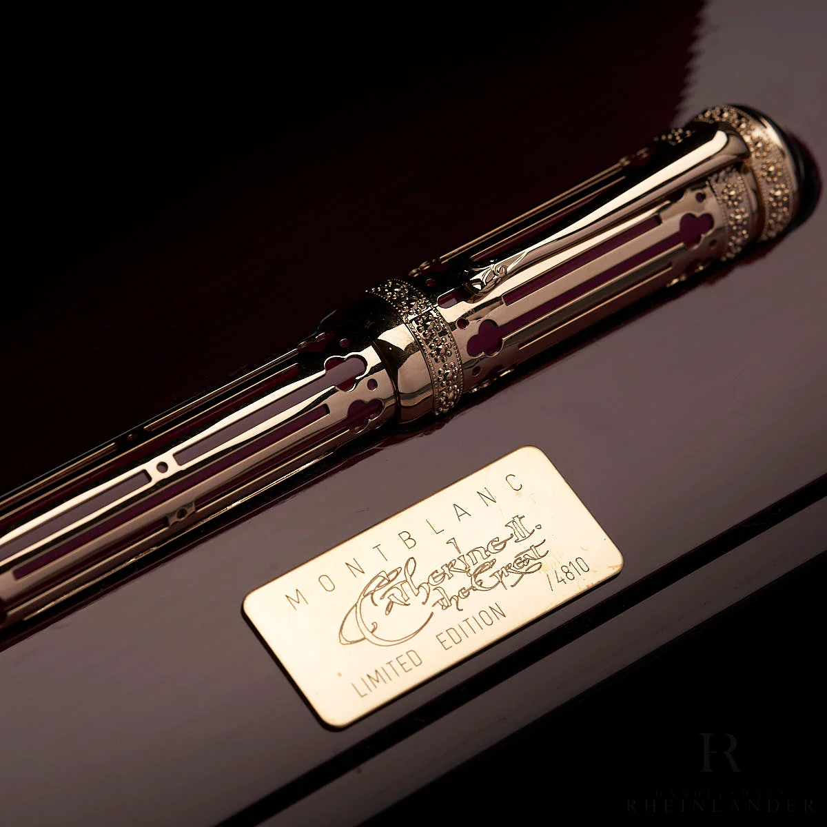 Montblanc Patron of Art 4810 Edition 1997 Catherine the Great Fountain Pen 28631 - Image 2