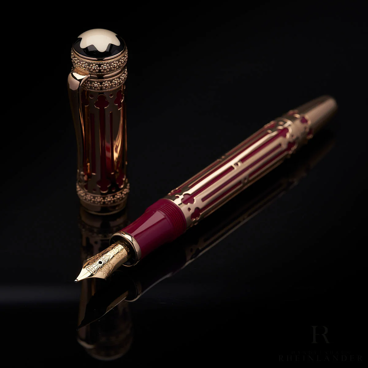 Montblanc Patron of Art 4810 Edition 1997 Catherine the Great Fountain Pen 28631 - Image 5