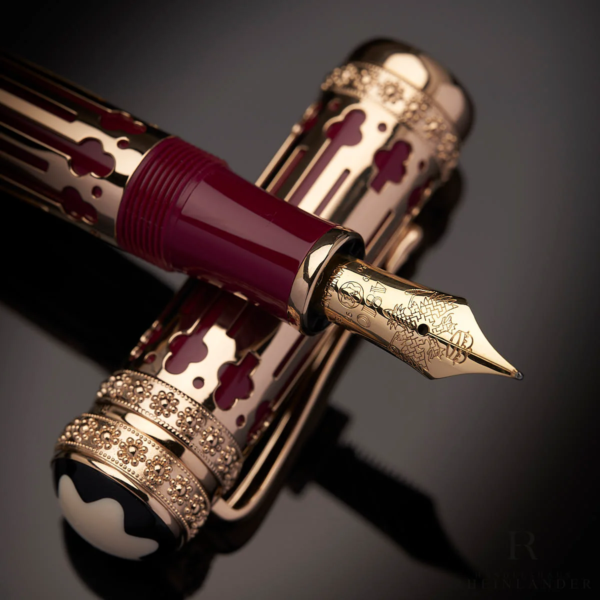 Montblanc Patron of Art 4810 Edition 1997 Catherine the Great Fountain Pen 28631 - Image 8