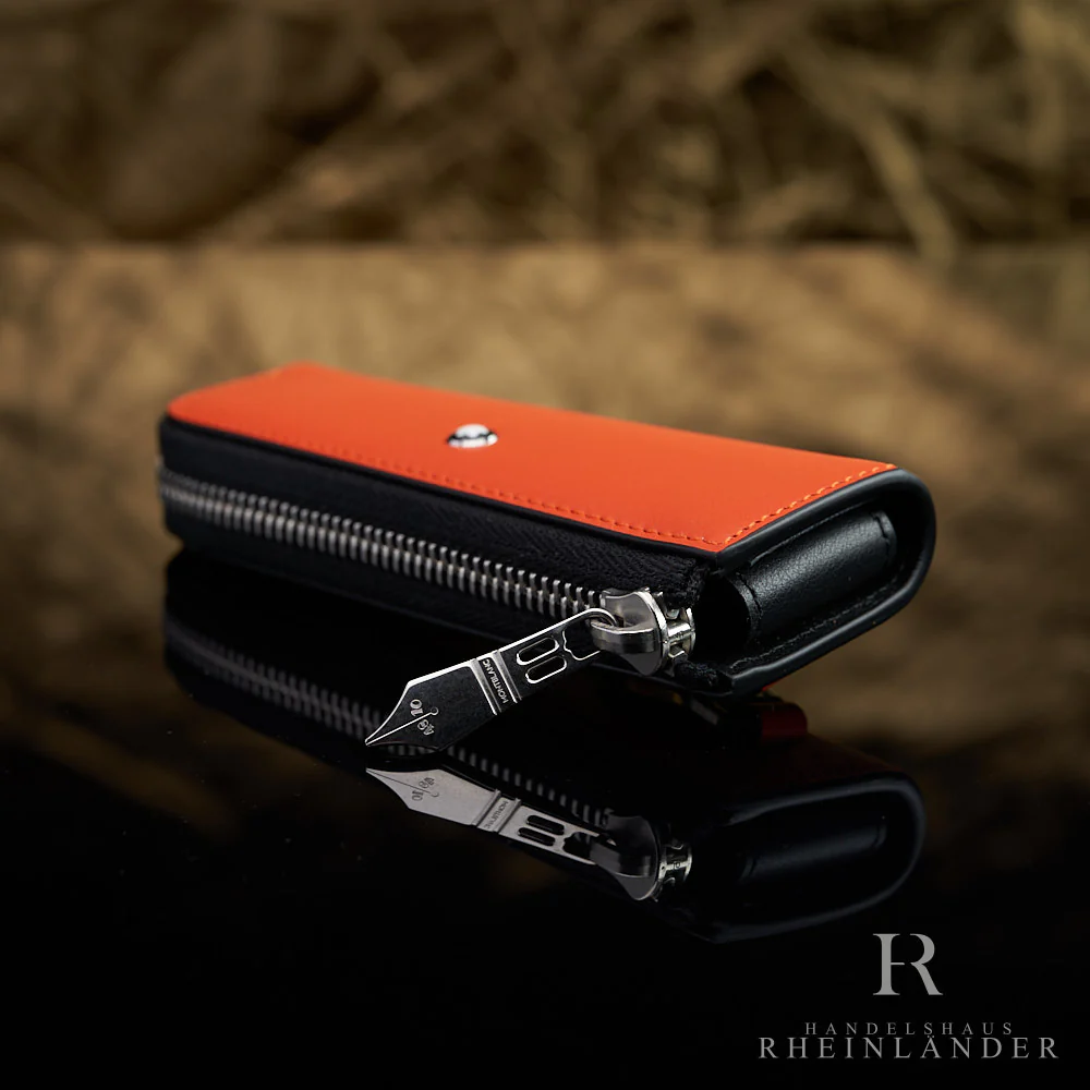 Montblanc Leather Meisterstück Selection Pen Pouch Heritage Baby OG ID 129838 - Image 2