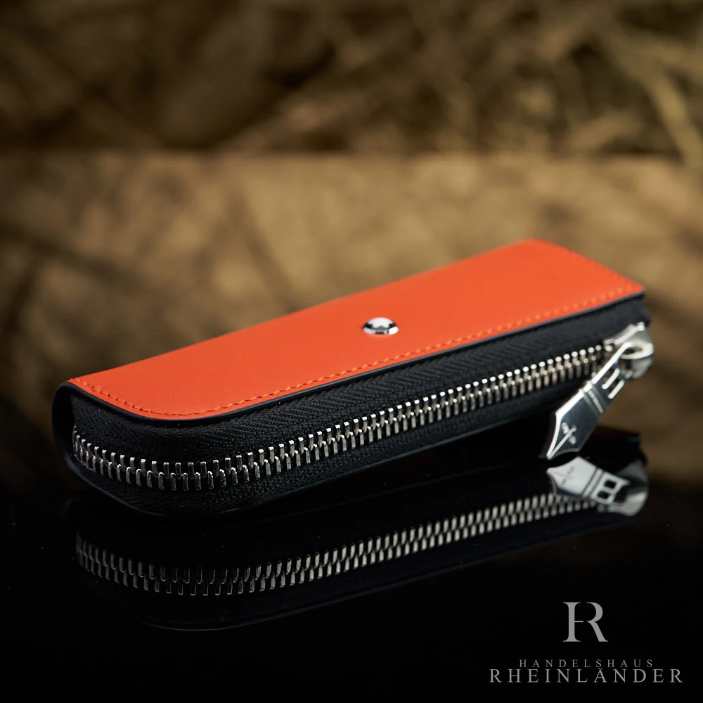Montblanc Leather Meisterstück Selection Pen Pouch Heritage Baby OG ID 129838 - Image 3