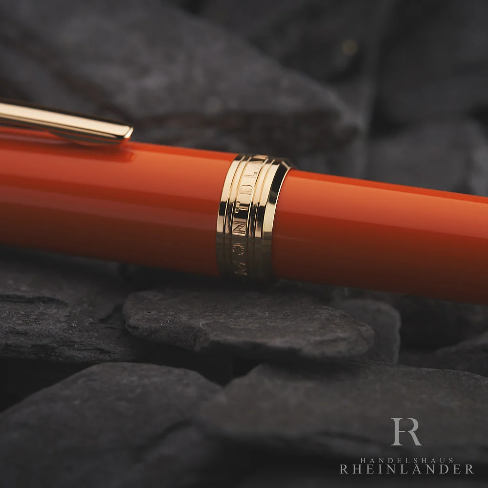 Montblanc PIX Collection Precious Resin AU Manganese Orange Ballpoint Pen 119903 - Image 3