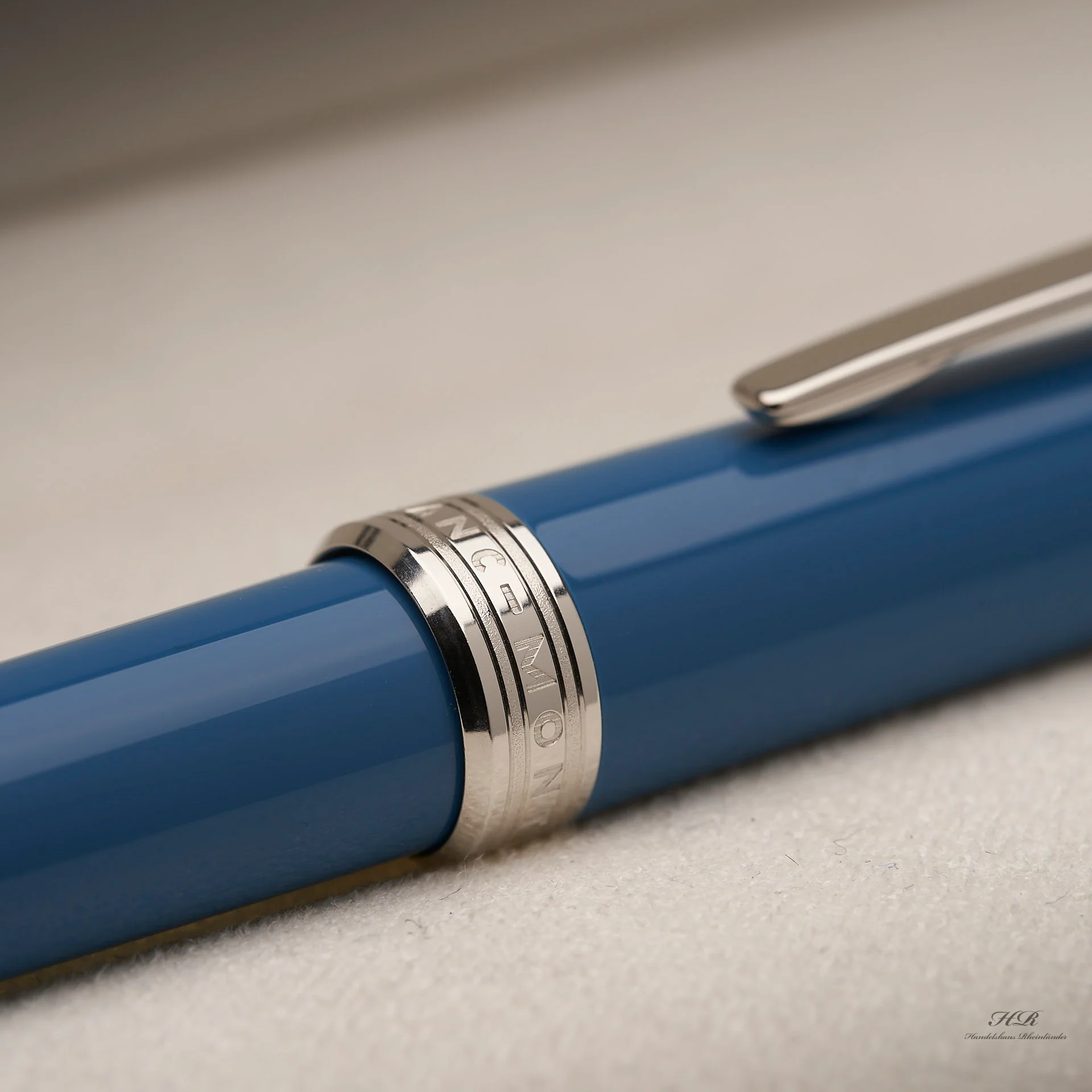 Montblanc PIX Collection Precious Resin Petrol Blue Kugelschreiber ID 119351 OVP - Image 4