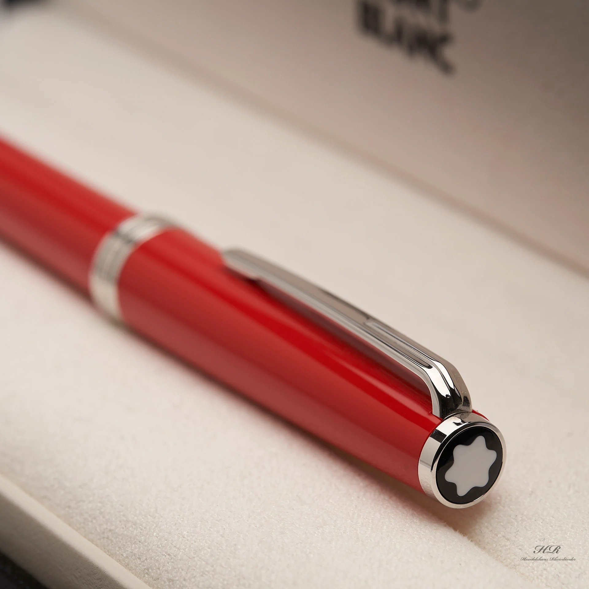 Montblanc PIX Collection Platinum Line Rot Rollerball Fine Liner ID 114813 OVP - Image 2