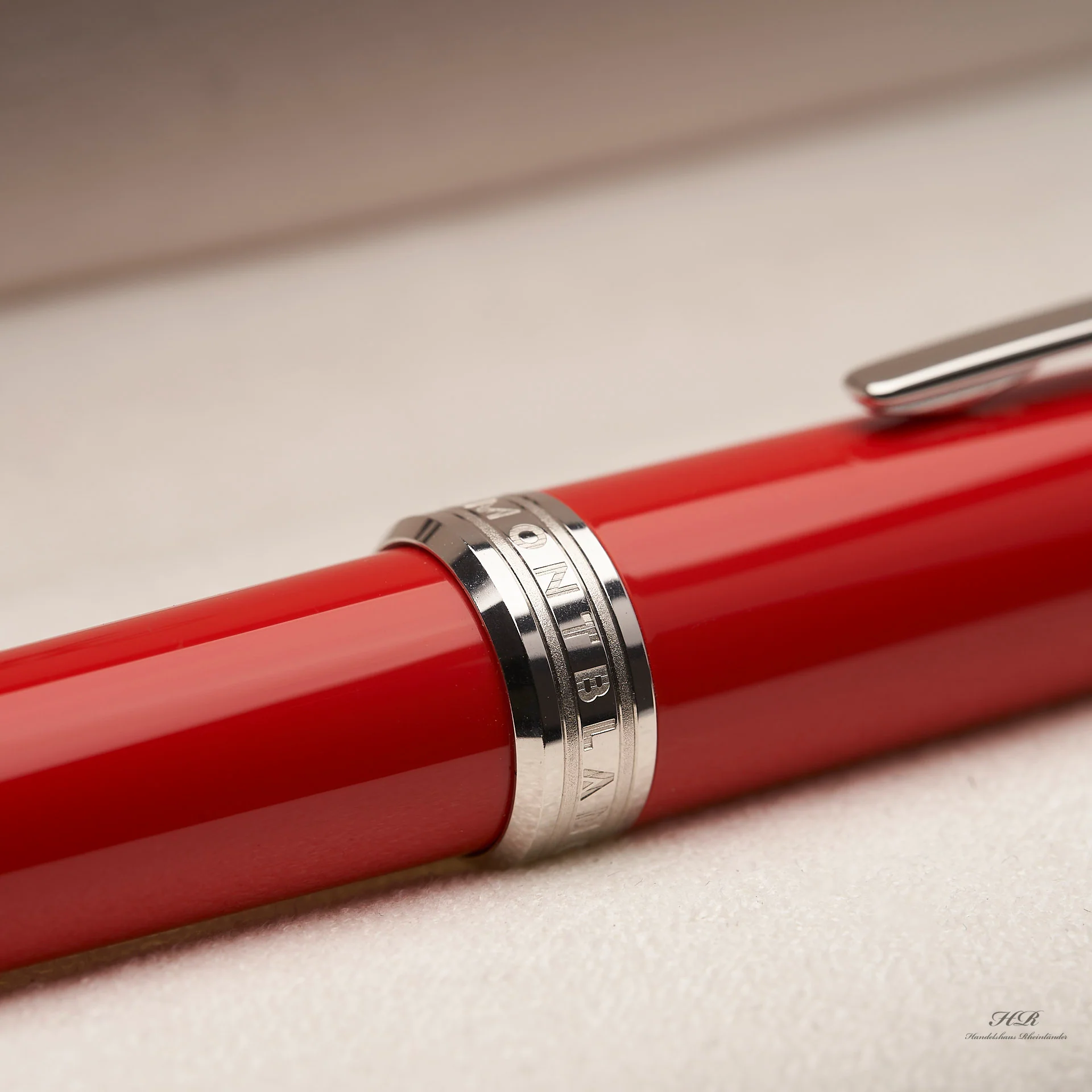 Montblanc PIX Collection Platinum Line Rot Rollerball Fine Liner ID 114813 OVP - Image 4
