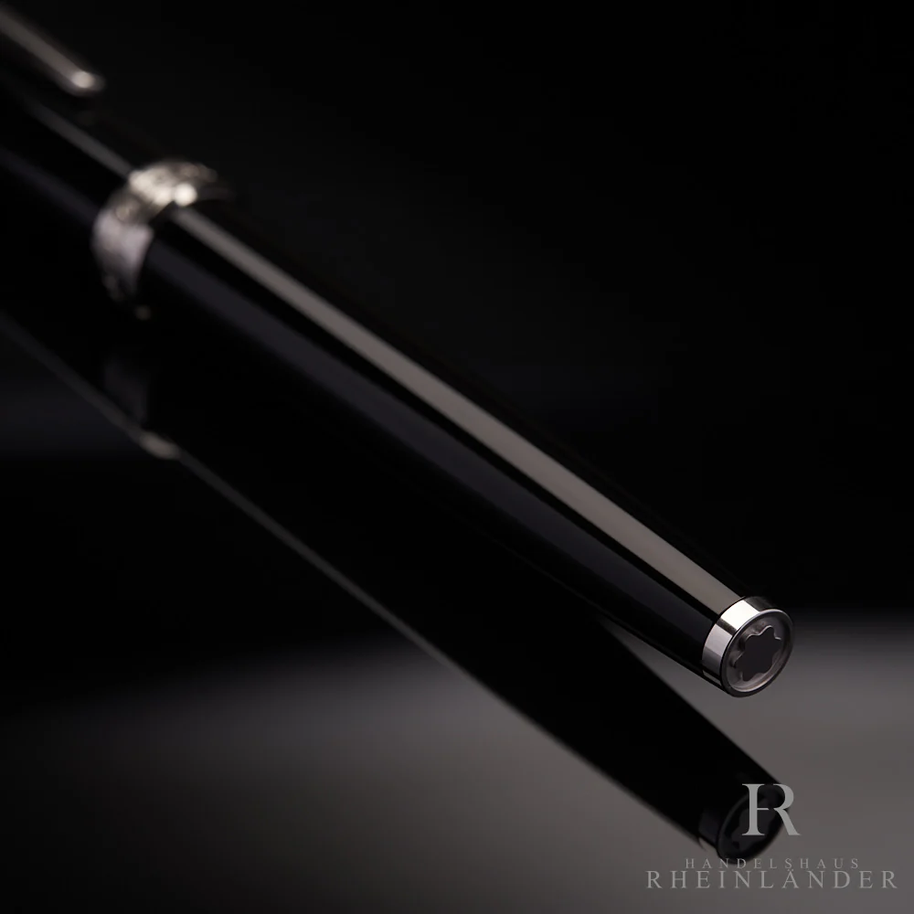 Montblanc PIX Collection Schwarz Platinum Line Rollerball ID 132494-114796 - Image 3