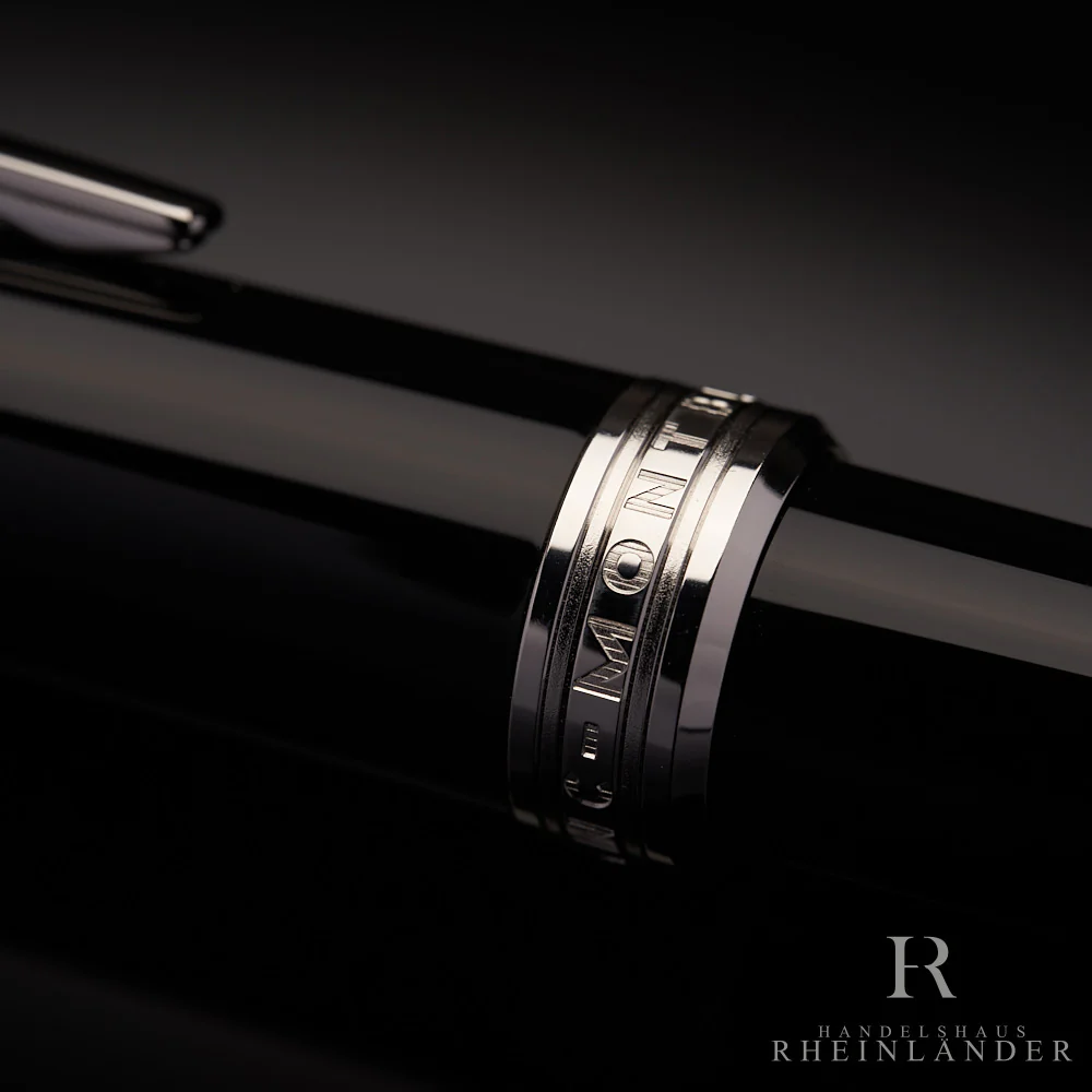 Montblanc PIX Collection Schwarz Platinum Line Rollerball ID 132494-114796 - Image 5