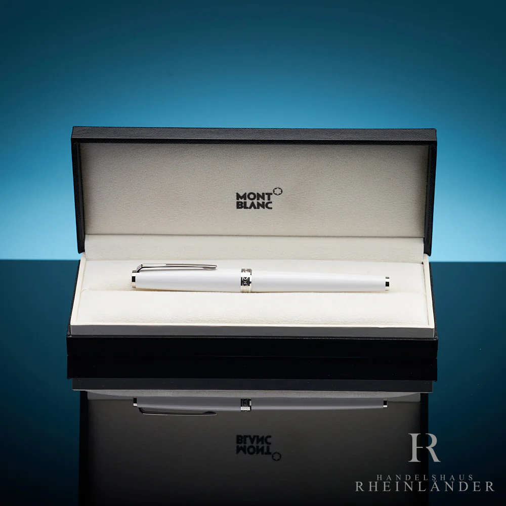 Montblanc Pix Collection Platinum Line White Rollerball ID 132496-114805
