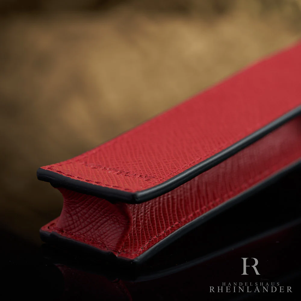 Montblanc Leather Goods Meisterstück Sartorial Single Pen Pouch Red ID 130835 - Image 5