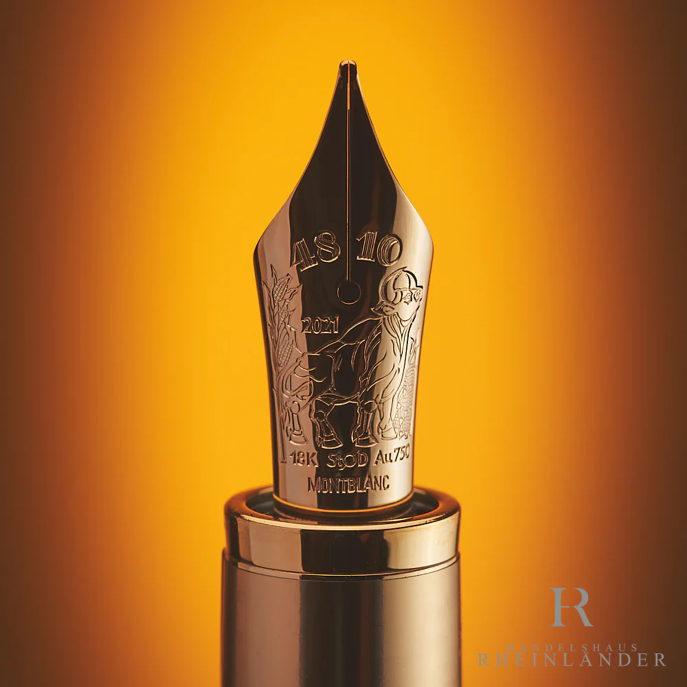 Montblanc Legend of Zodiacs The Ox Limited Edition 512 Fountain Pen ID 125421 - Image 9