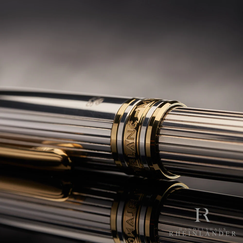 Montblanc Meisterstück Solitaire 925er Sterling Silber Rollerball ID 1638 - Image 4