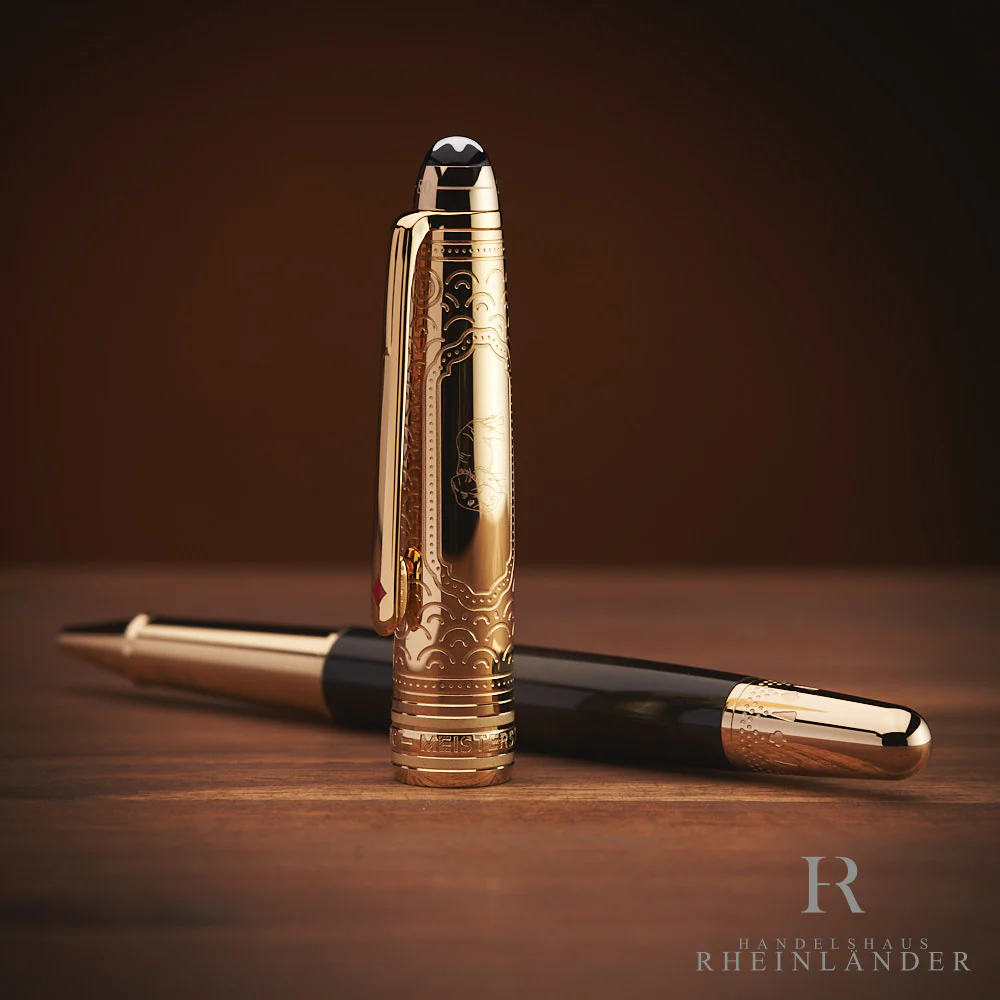 Montblanc Solitaire Doue Around the World in 80 Days Year 2 Rollerball ID 128482 - Image 6