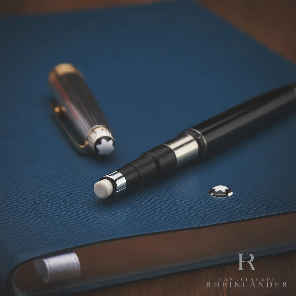 Montblanc Solitaire Doué 925 Sterling Silber Classique Drehbleistift ID 1651 OVP - Image 2