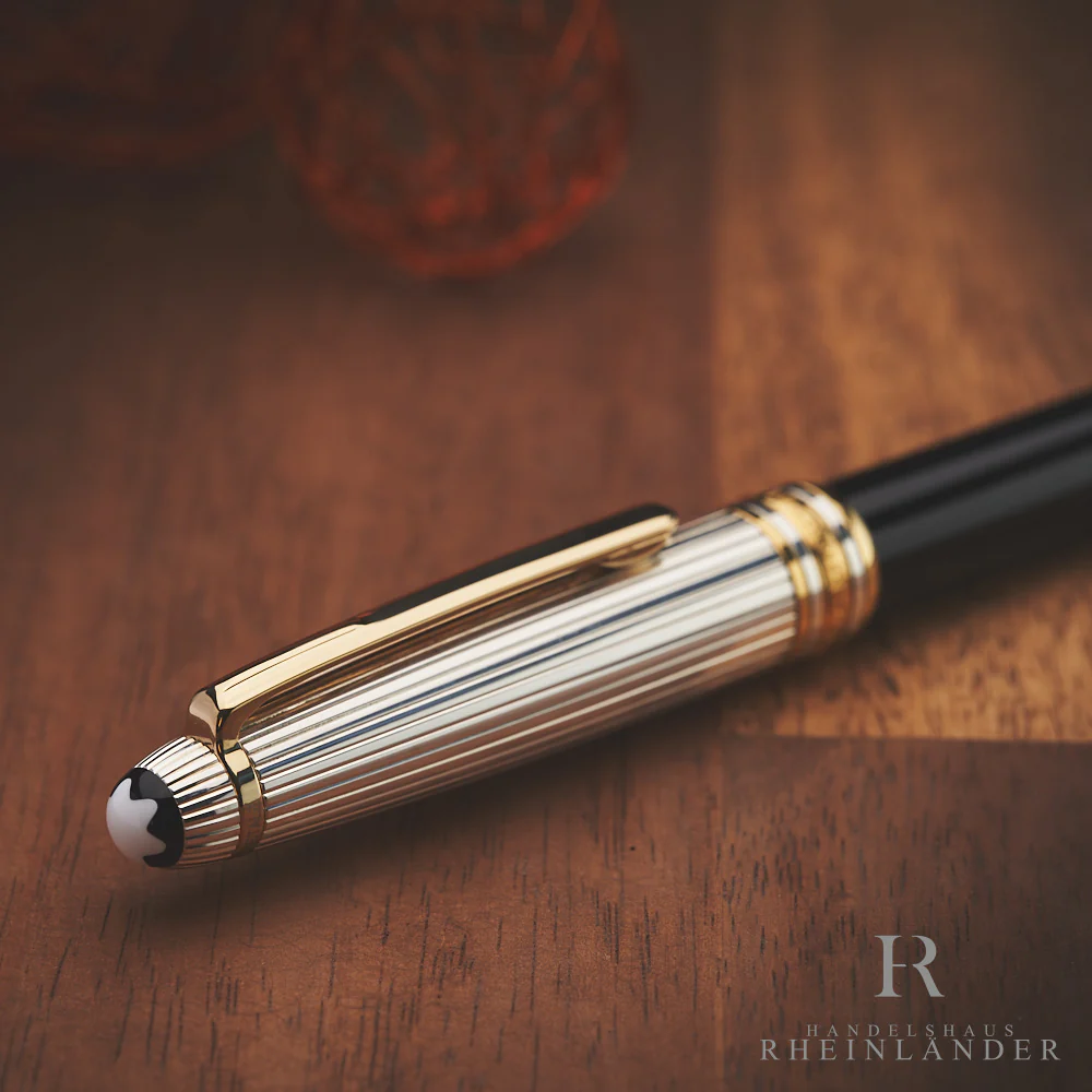 Montblanc Solitaire Doué 925 Sterling Silber Classique Drehbleistift ID 1651 OVP - Image 3