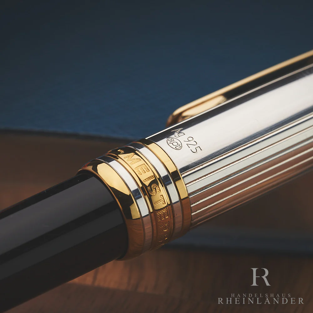 Montblanc Solitaire Doué 925 Sterling Silber Classique Drehbleistift ID 1651 OVP - Image 5