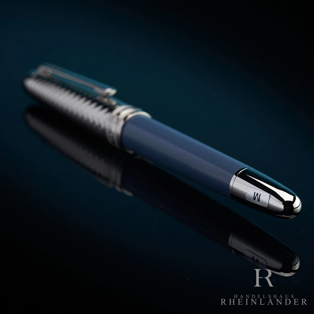 Montblanc Meisterstück Solitaire Doué Glacier No 145 Fountain Pen ID 129403 OVP - Image 4
