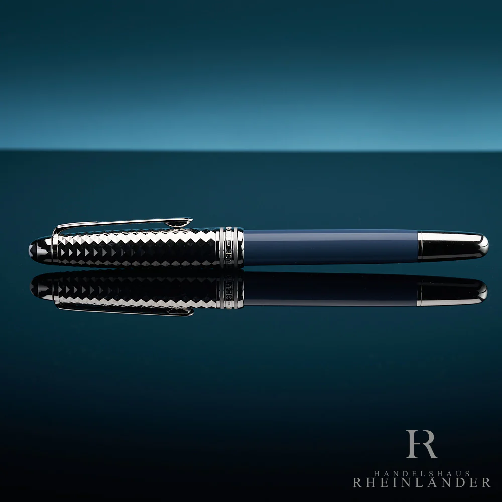 Montblanc Meisterstück Solitaire Doué Glacier Rollerball Fineliner ID 129404 OVP