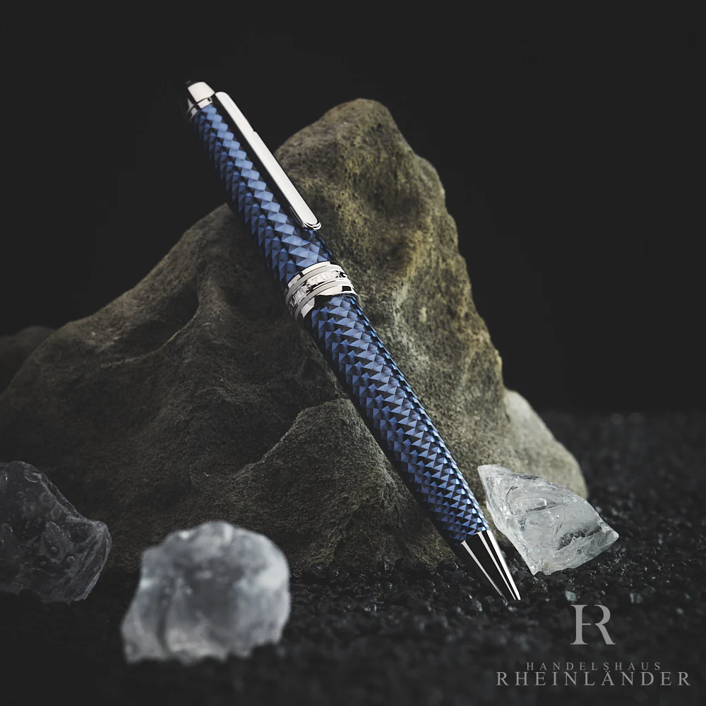 Montblanc Meisterstück Solitaire Glacier Midsize Kugelschreiber Ballpoint 129409
