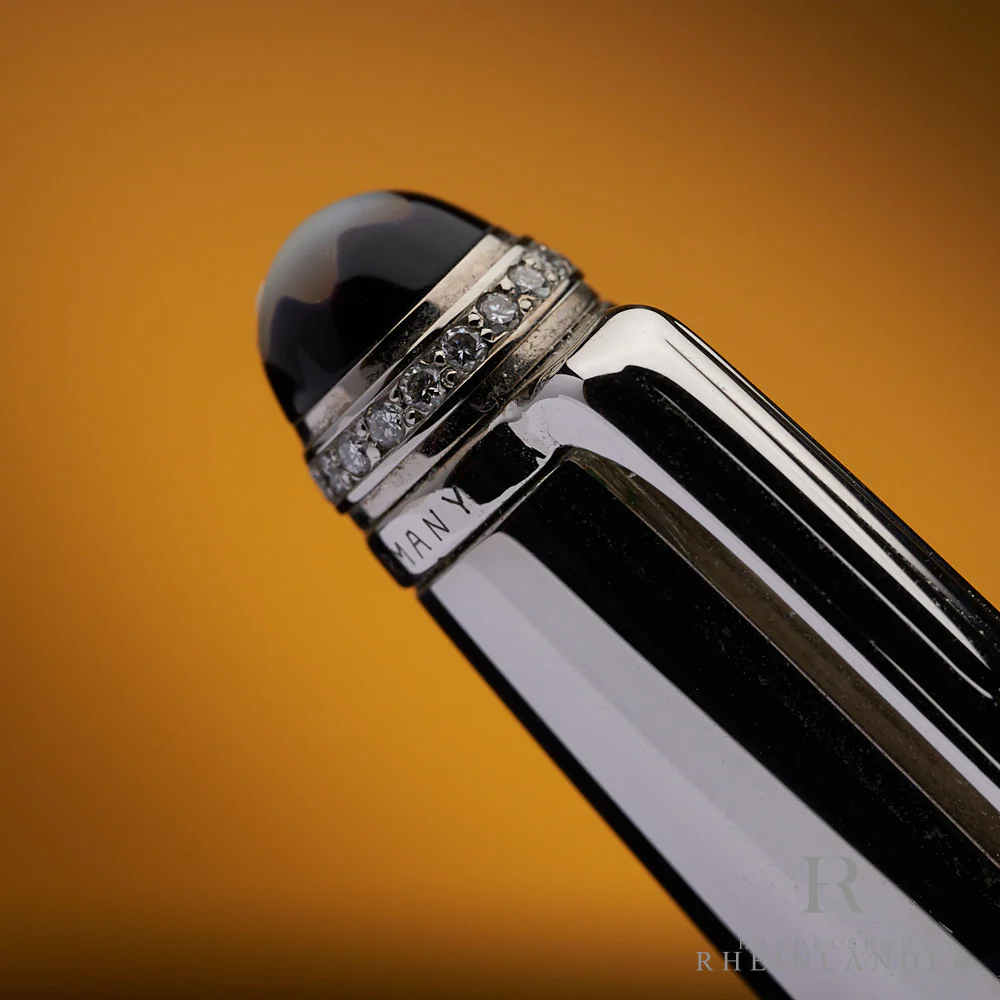 Montblanc Meisterstück Solitaire Royal Steel Classique Füllfederhalter 10244 - Image 4