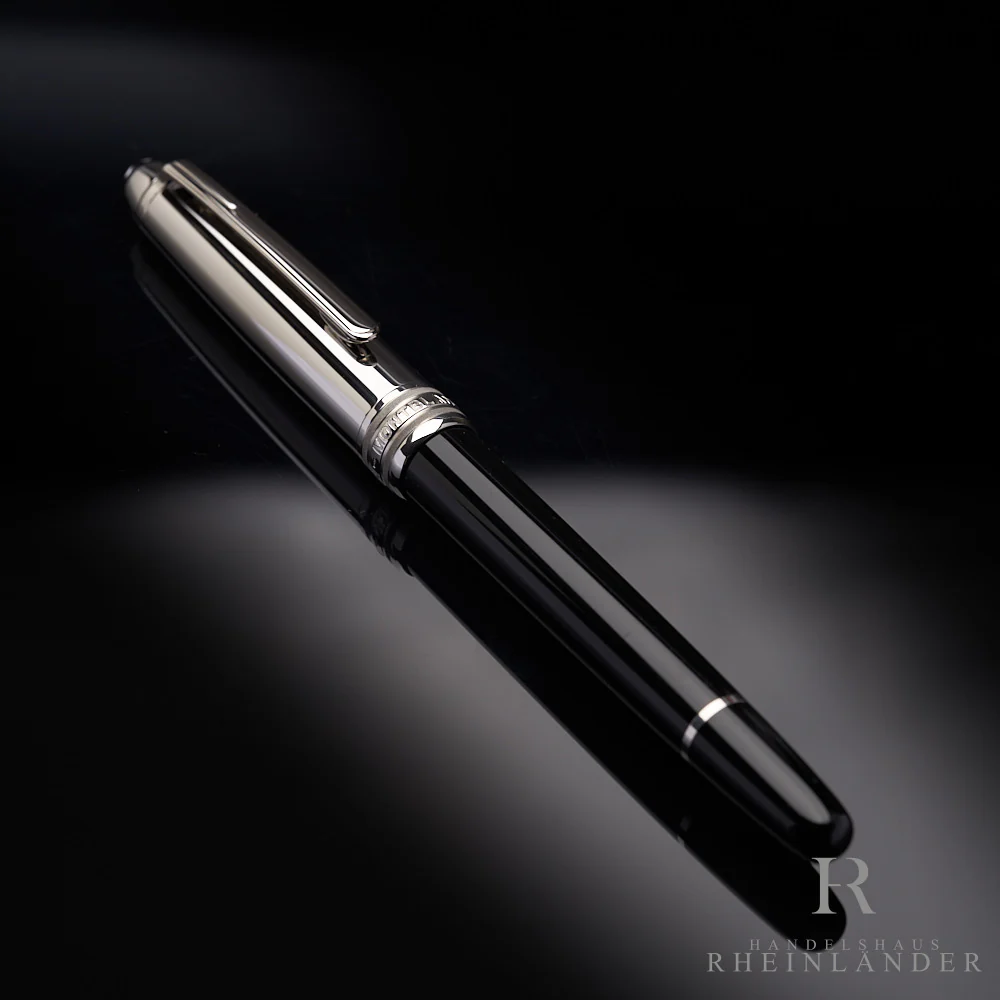 Montblanc Solitaire Stainless Steel Doué Classique Rollerball Fineliner ID 5019 - Image 2