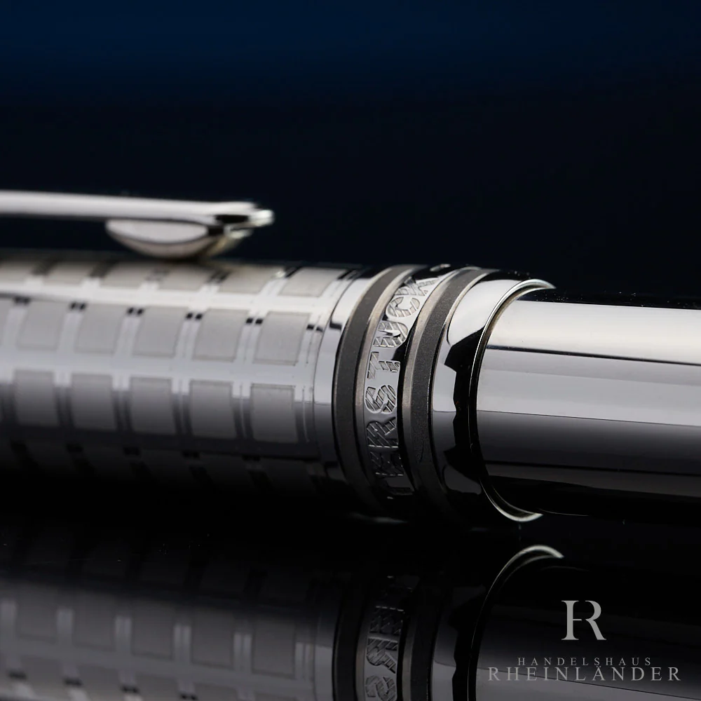 Montblanc Solitaire Stainless Steel II Classique 144 Füllfederhalter 23844 - Image 5