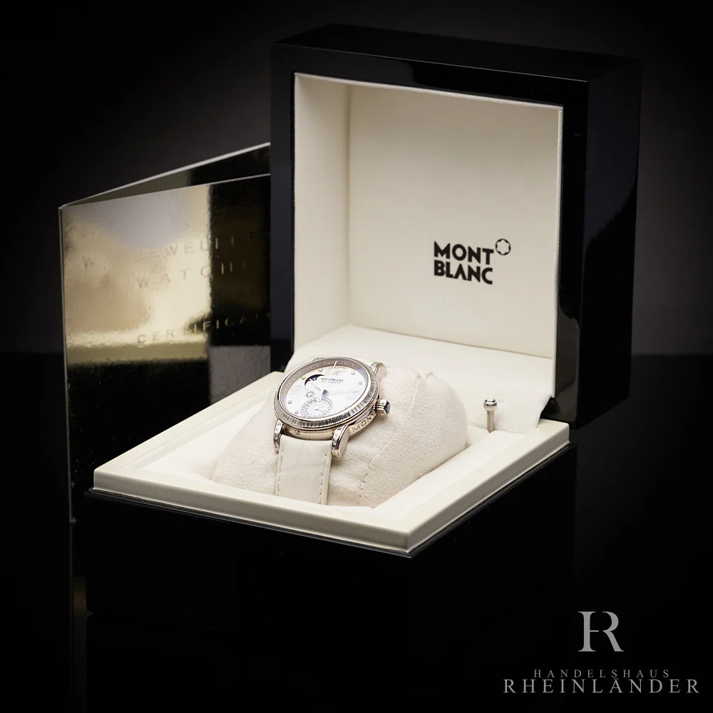 Montblanc Star White Gold Collection Limited Edition 10 Automatic Uhr ID 103685