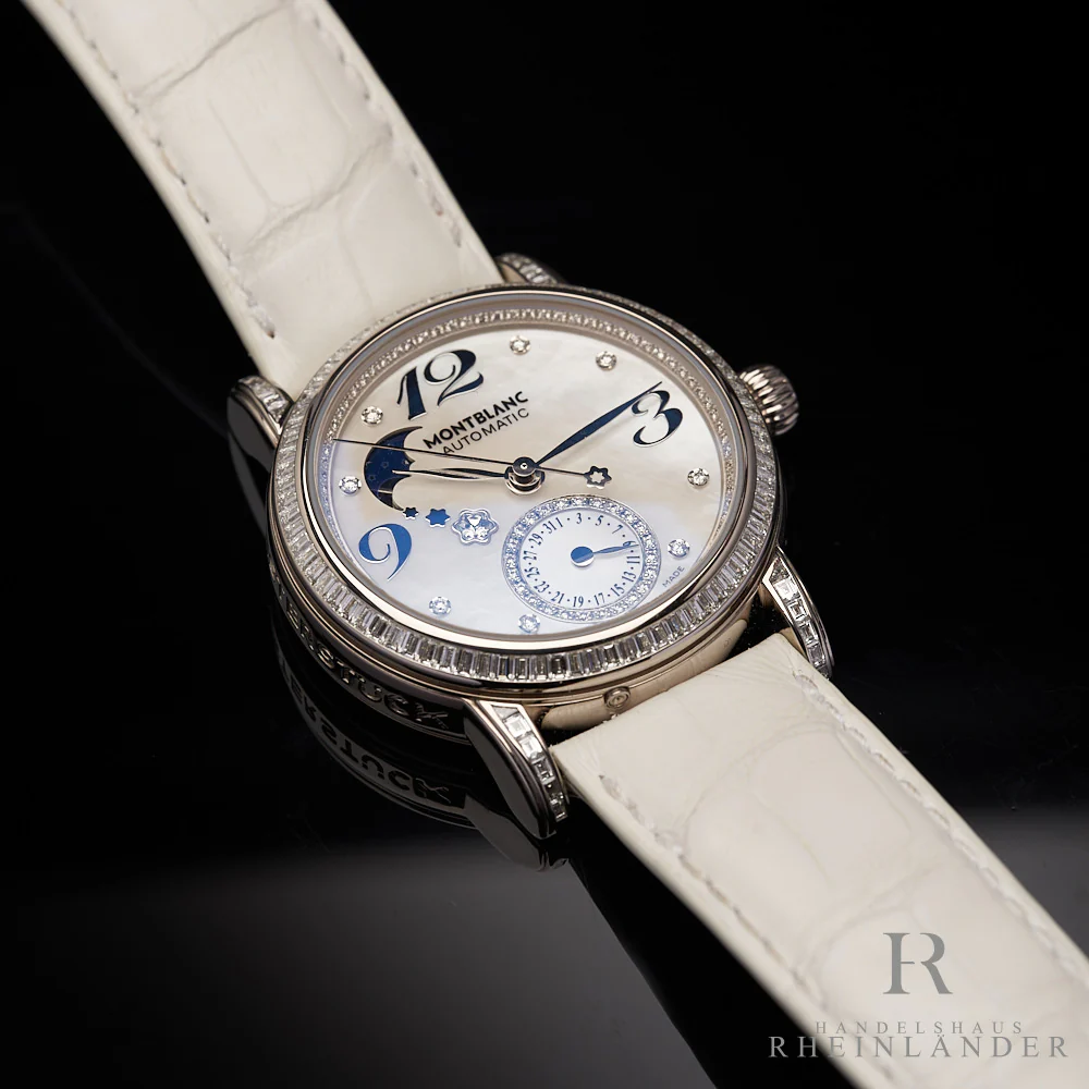 Montblanc Star White Gold Collection Limited Edition 10 Automatic Uhr ID 103685 - Image 3