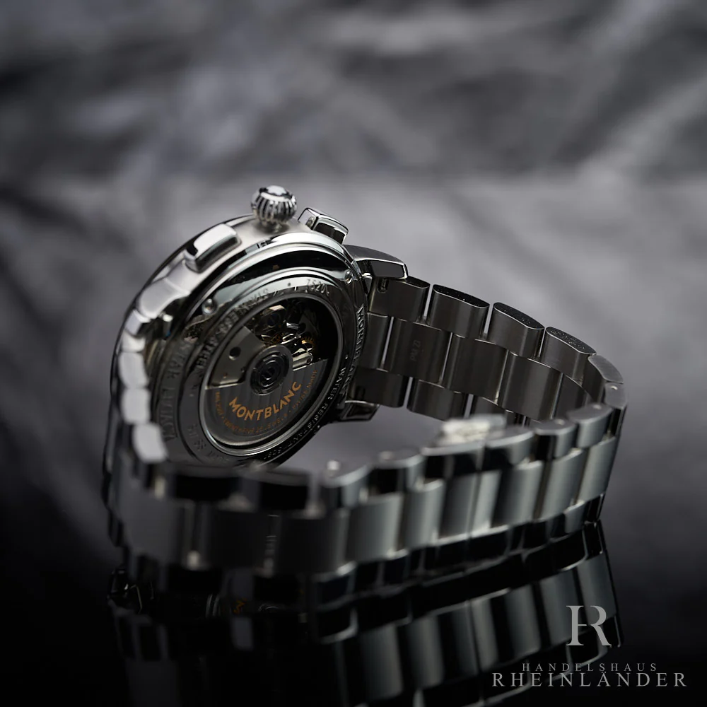 Montblanc Star Legacy 43mm Steel Automatic Chronograph Armbanduhr 126102 ID - Image 4