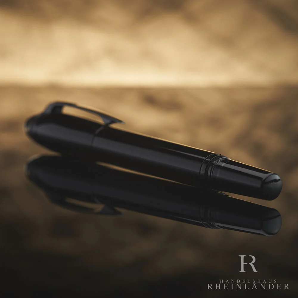 Montblanc Starwalker Black Cosmos Resin Fountain Pen Füllfederhalter ID 129744 - Image 3