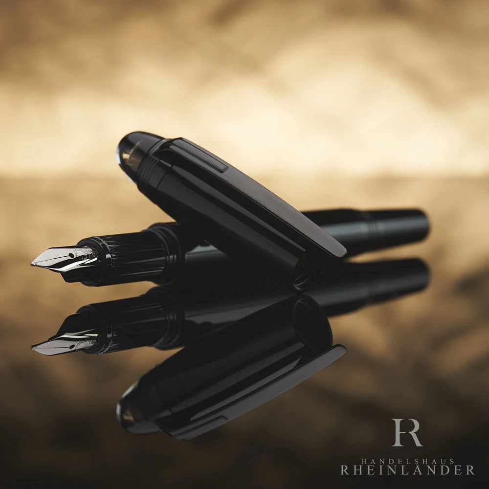 Montblanc Starwalker Black Cosmos Resin Fountain Pen Füllfederhalter ID 129744 - Image 5