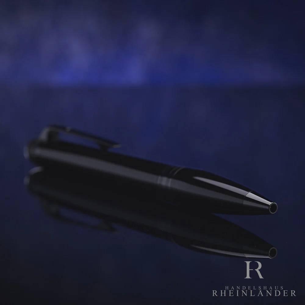Montblanc Starwalker Black Cosmos Resin Ballpoint Pen Kugelschreiber ID 129747 - Image 3