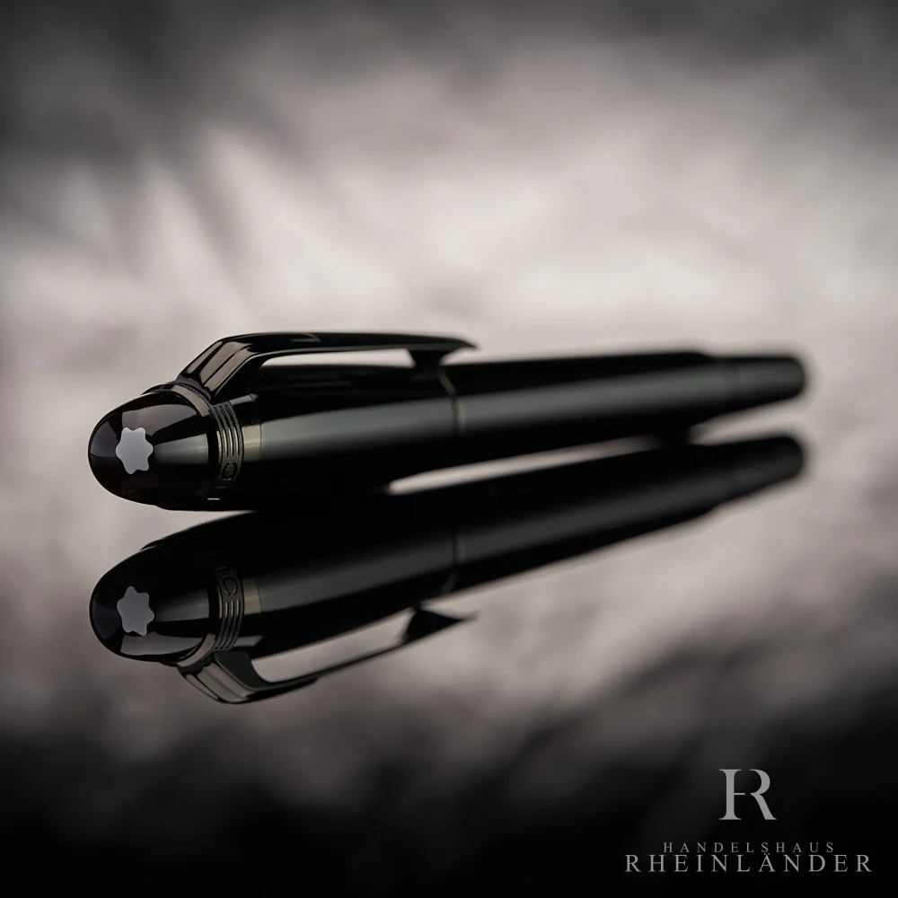 Montblanc Starwalker Black Cosmos Resin Rollerball Fineliner ID 129746 - Image 2