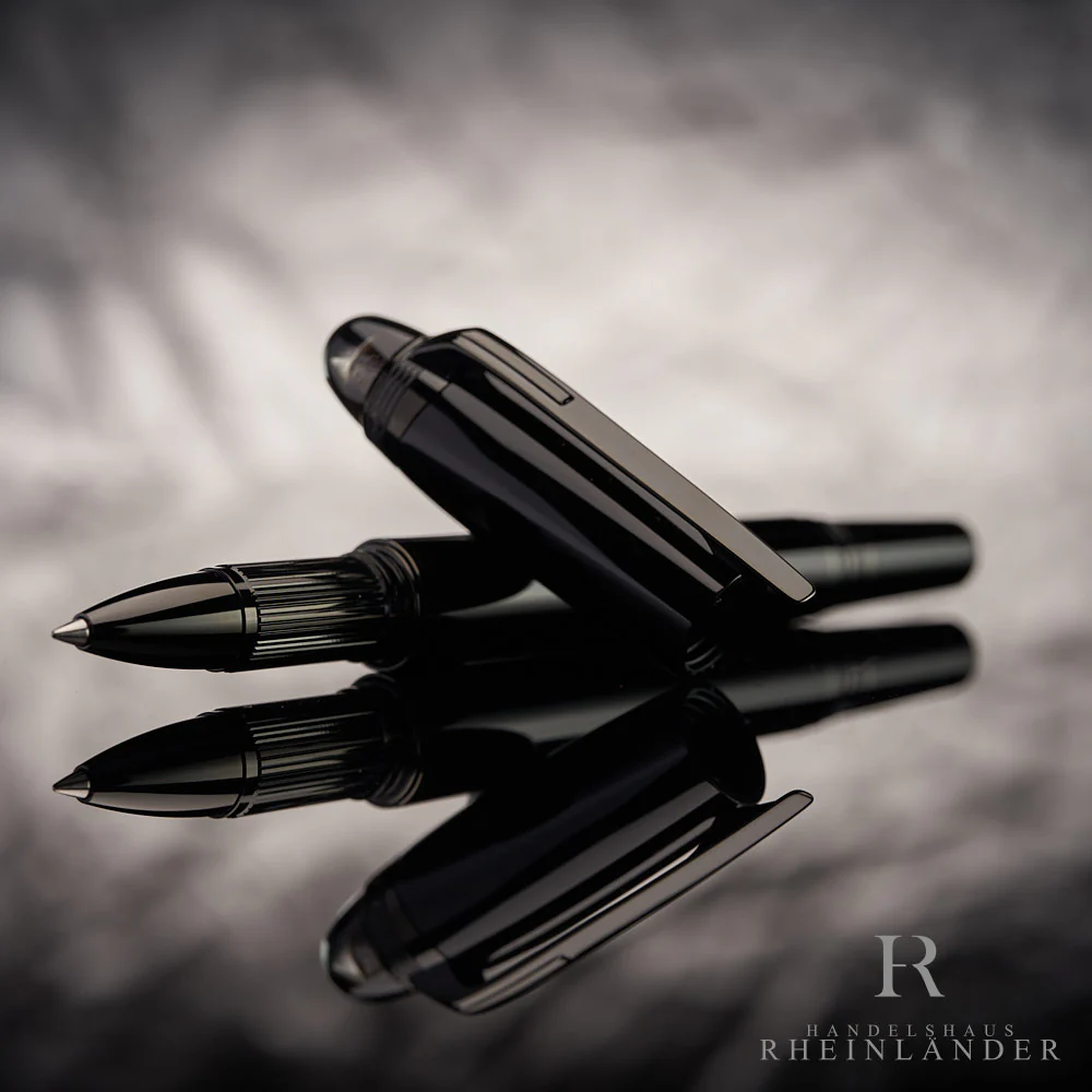 Montblanc Starwalker Black Cosmos Resin Rollerball Fineliner ID 129746 - Image 4