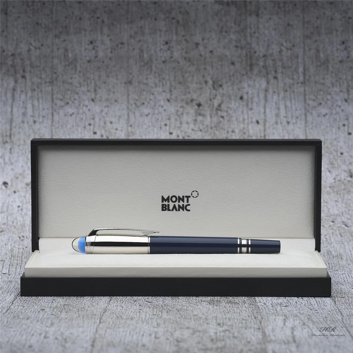 Montblanc Starwalker Blue Planet Doué Roller Ball Fine Liner Blau ID 125260 OVP