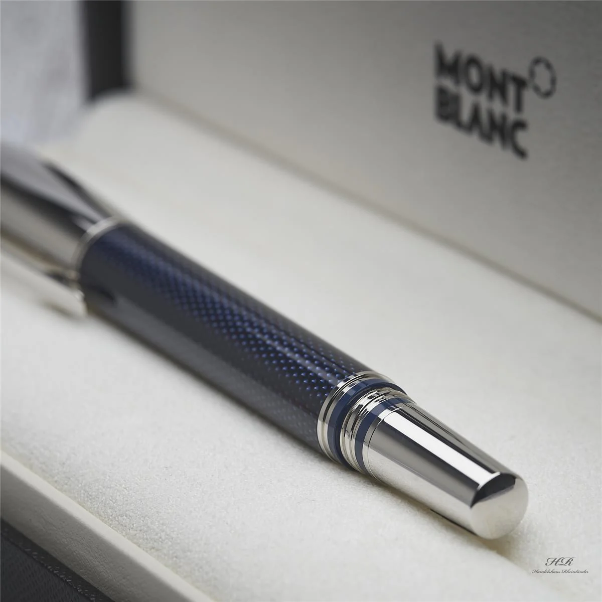 Montblanc Starwalker Blue Planet Metal Rollerball Fine Liner Blau ID 125285 OVP - Image 3