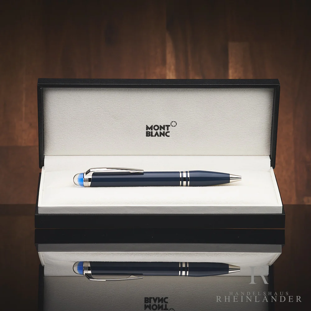 Montblanc Starwalker Blue Planet Resin Kugelschreiber ID 132441-125292