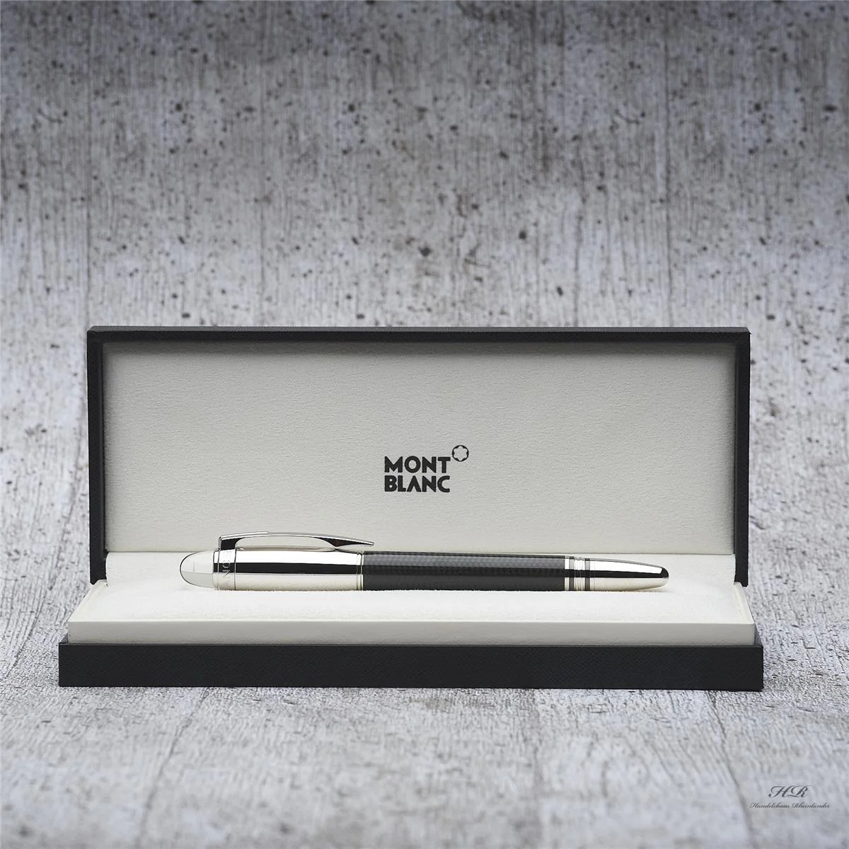 Montblanc Starwalker Carbon Line Roller Ball Fine Liner Platiniert ID 109362 OVP