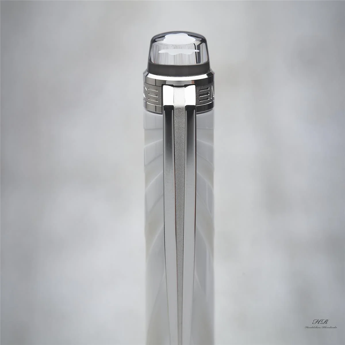 Montblanc Starwalker Ceramics Doué White Platiniert Kugelschreiber ID 114793 OVP - Image 6