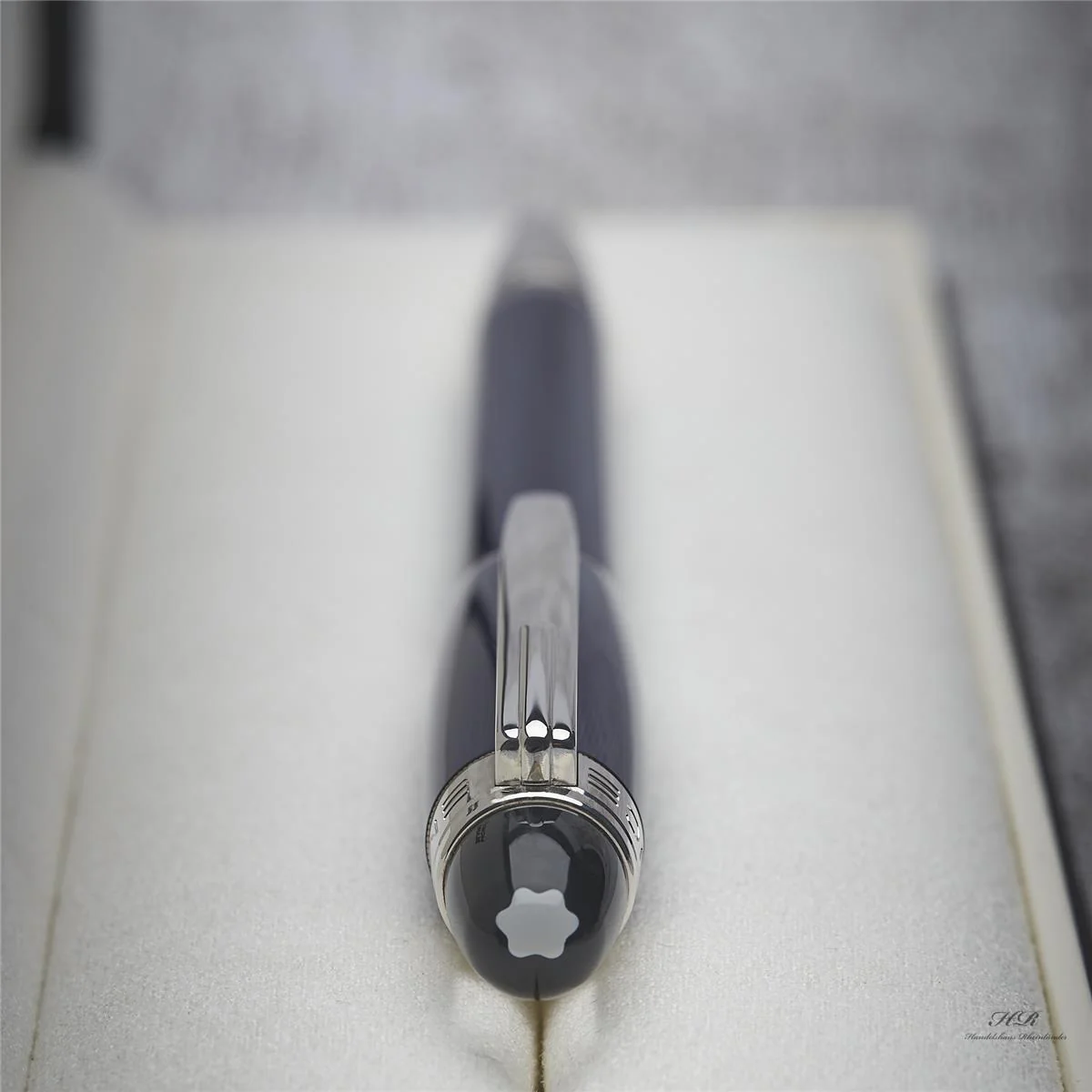 Montblanc Starwalker Cool Blue Line Guillochiert Füllfederhalter ID 09976 OVP - Image 4