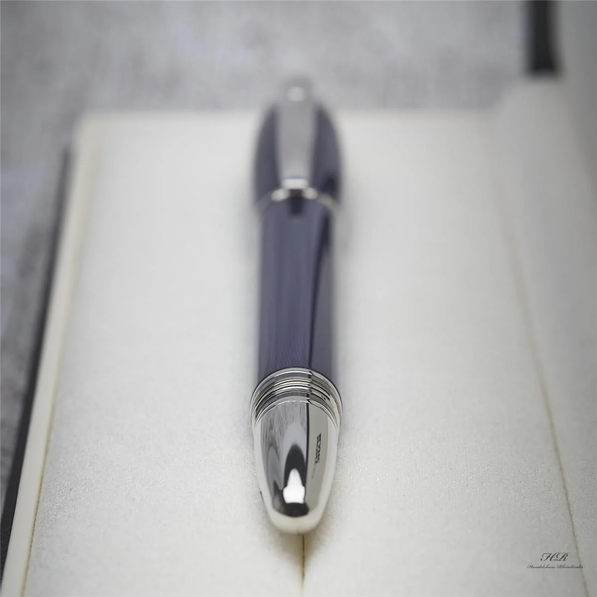 Montblanc Starwalker Cool Blue Line Guillochiert Füllfederhalter ID 09976 OVP - Image 5