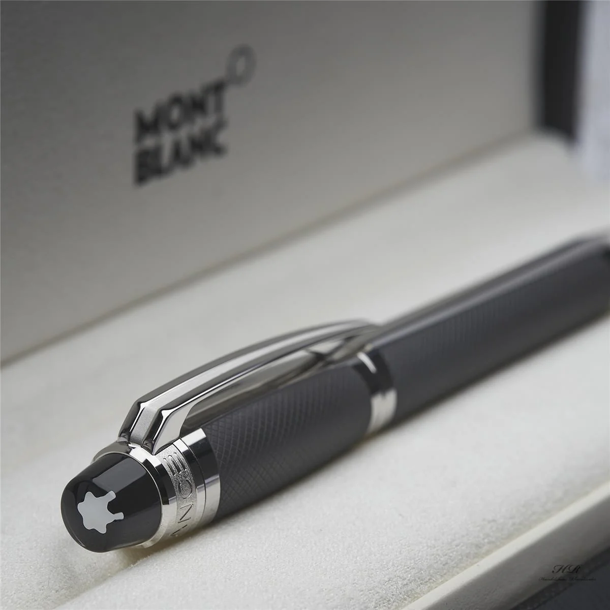 Montblanc Starwalker Extreme Steel Line Fine Liner Rollerball Grau ID 111040 OVP - Image 2