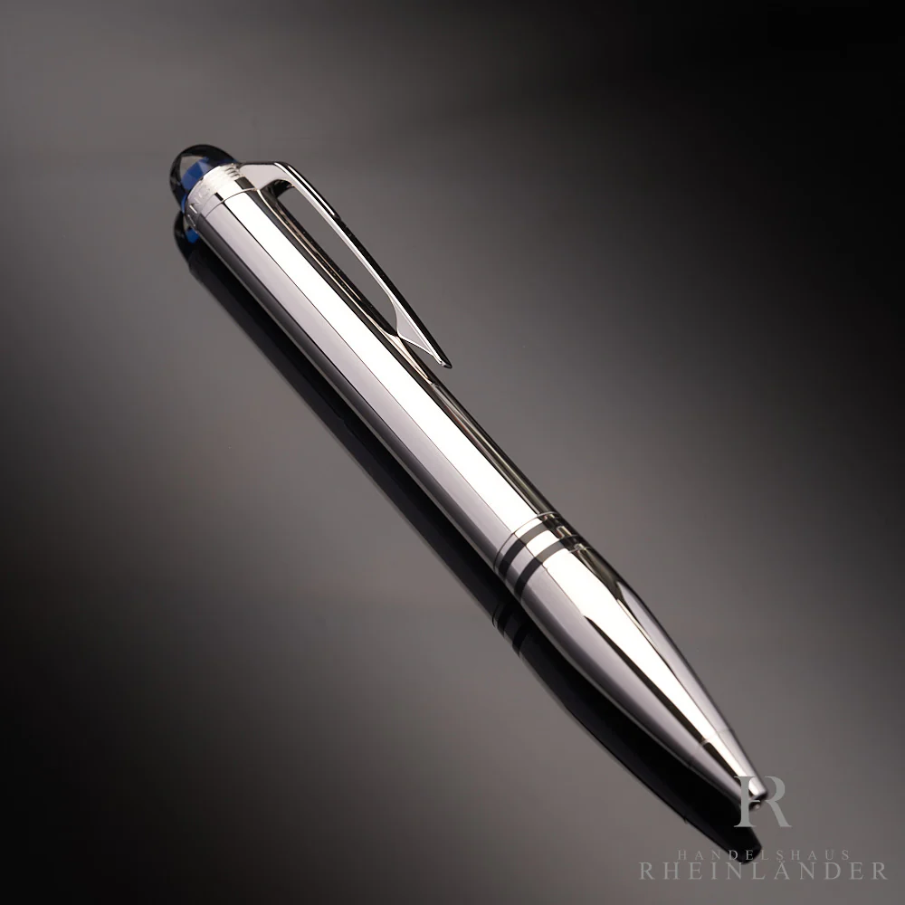 Montblanc Starwalker Metal Line blaue Kappe ID 132513-118877 Kugelschreiber 2019 - Image 2