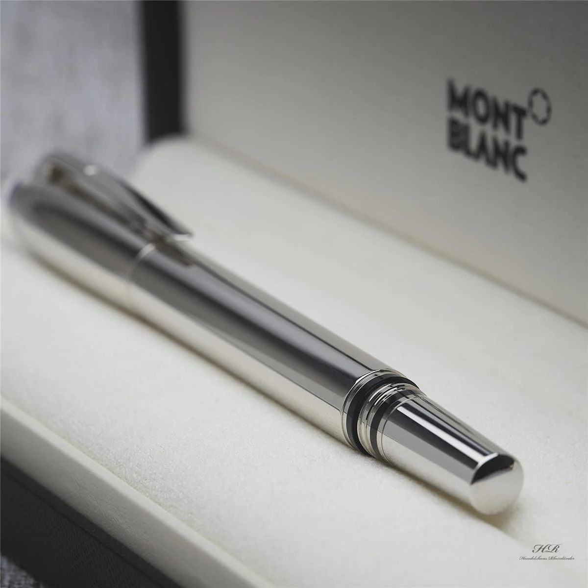 Montblanc Starwalker Metal Line blaue Kappe Fineliner Rollerball ID 132512-118876 - Image 3
