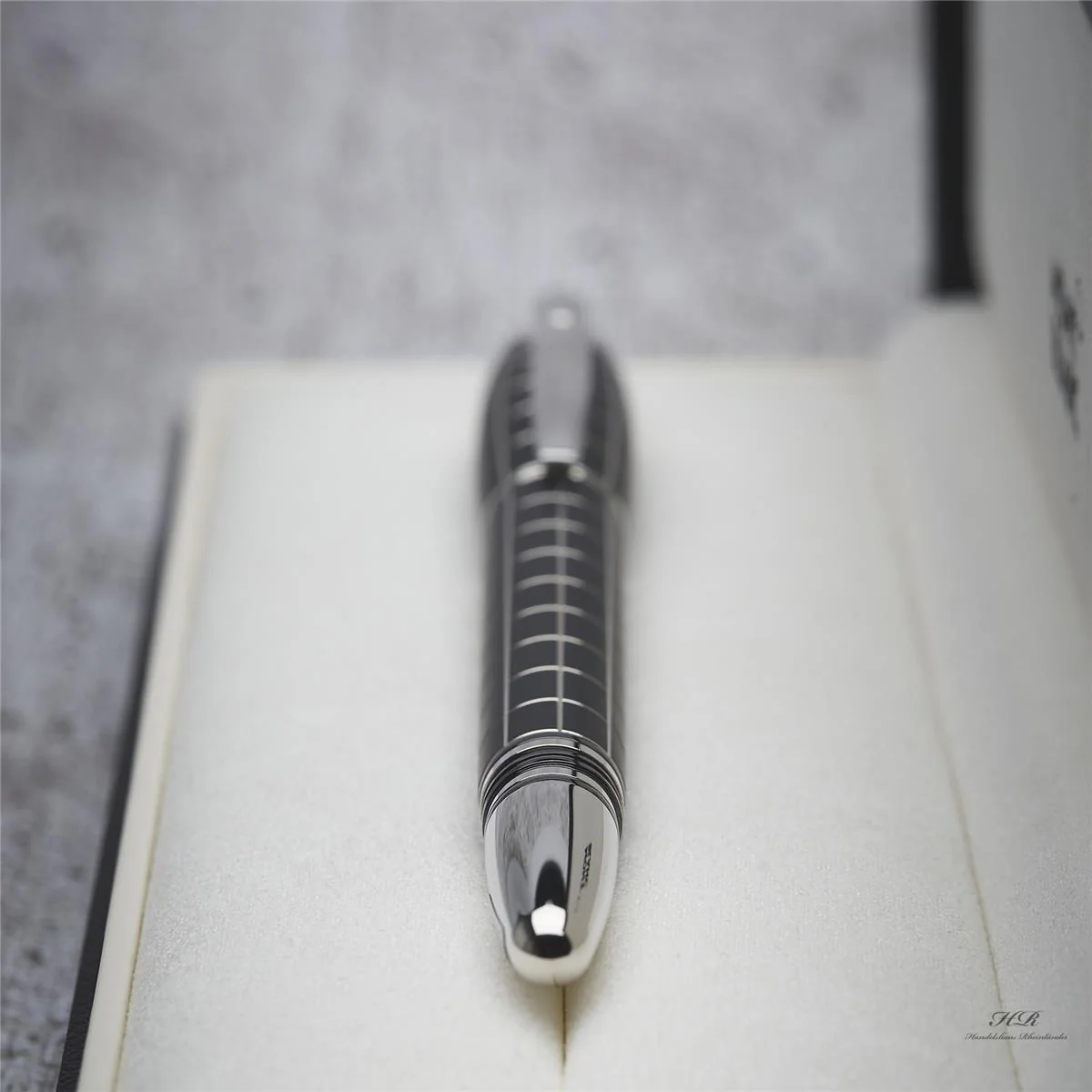 Montblanc Starwalker Metal Rubber Line Füllfederhalter Fountain Pen ID 08854 OVP - Image 4